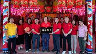 甲兴安会馆天后宫 赴狮城出席百年庆典