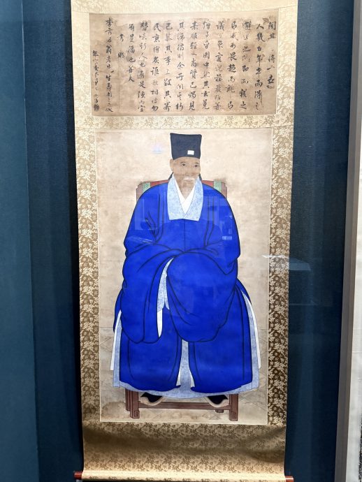 （古城版）青云亭李为经画像台湾参展