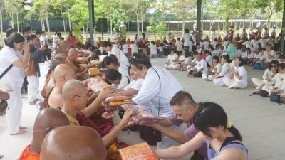 Kathina袈裟供养嘉年华 梵行寺禅林11月2日举行