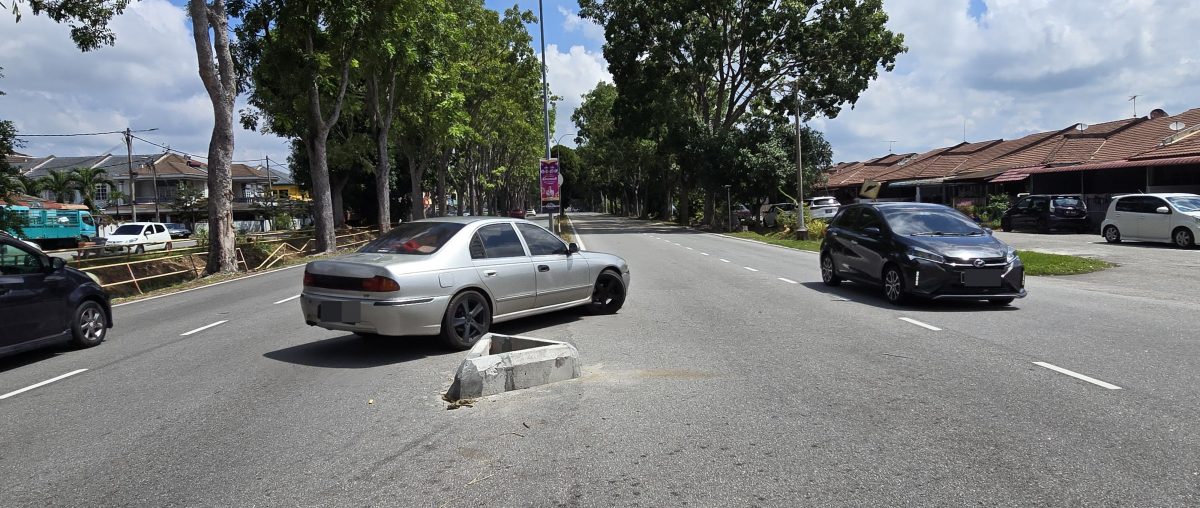 （古城第六版主文）工程局10万在5区9路口设永久安全岛保安全