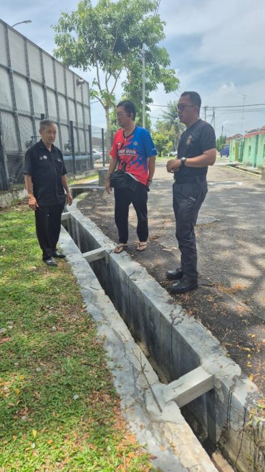 (古城第六版主文)甘榜拉班沟渠阻塞已正在修复