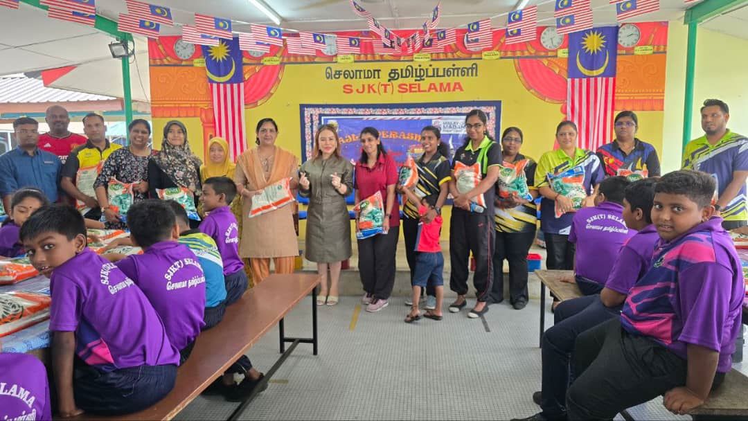 (大北马) 女儿郑鶠紧记父亲郑烈教诲 为社会多做善行 让社区更温暖