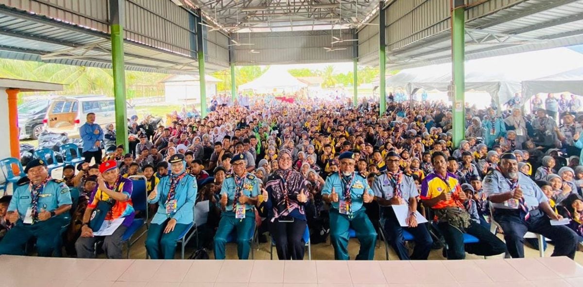 （大北马）吉打州世界童军空中暨网络大露营（JOTA-JOTI）闭幕礼