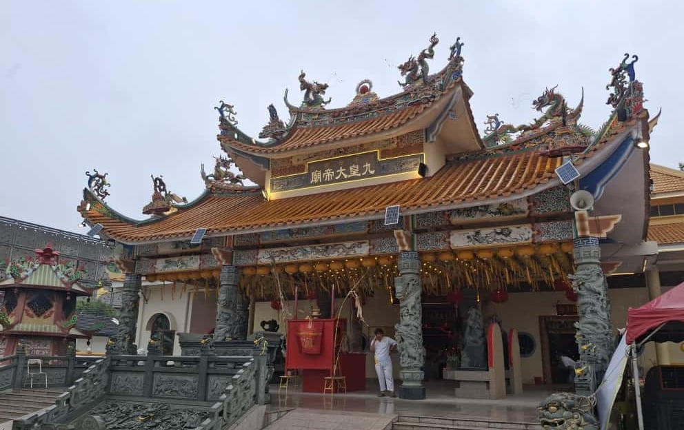 (大北马)吉打斗母宫尚需8万完成三清殿神明安座
