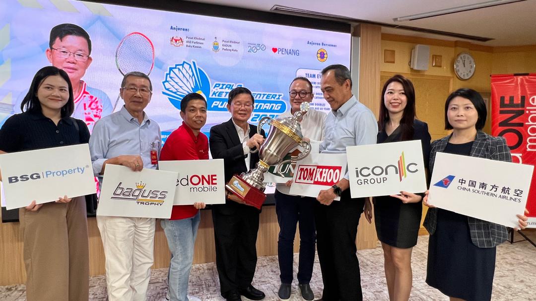 (大北马)槟首长杯羽球锦标赛11月登场 14支队伍竞逐1万令吉奖金
