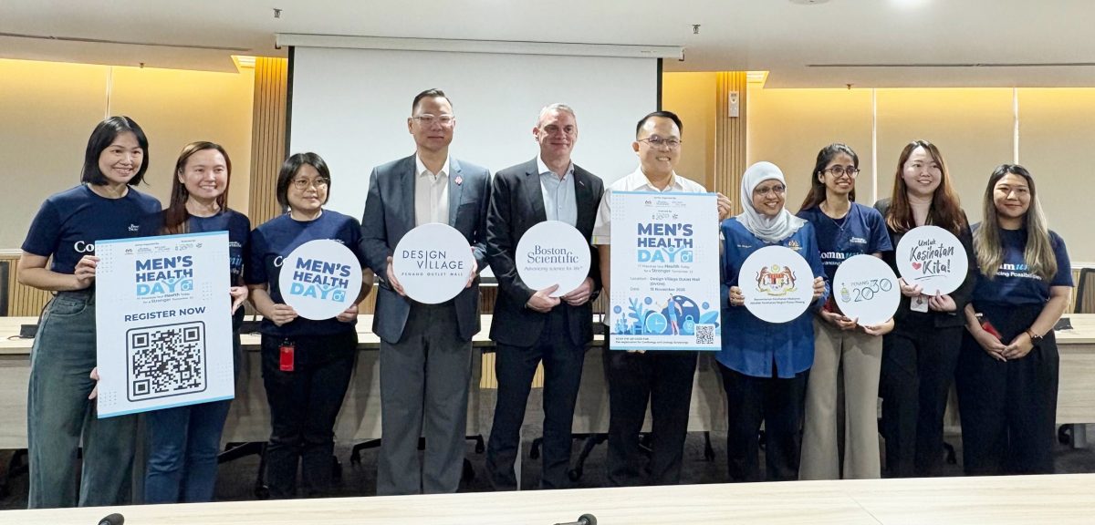 (大北马)第二届槟州男性健康日 11月15日提供免费体检 欢迎200名男子报名参与