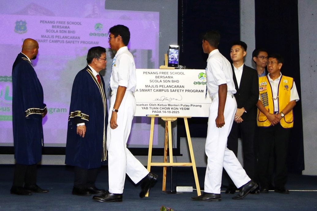 (大北马)SCOLA系统提高校园安全 曹观友:或扩大到其他学校。