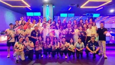 隆华校教师公会保龄球赛 获22华小会员踊跃参与