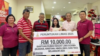 雪政府移交第二阶段款项   乌雪4庙宗教组织获3.3万