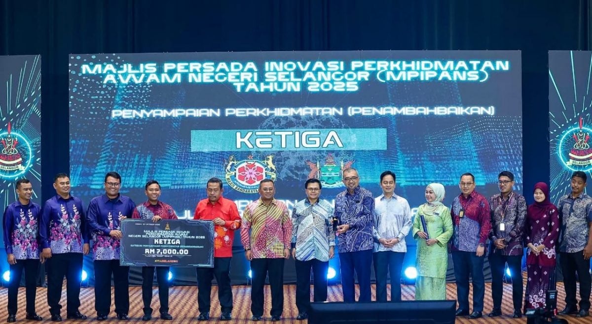 (大都会)巴生王城市政厅荣获“雪州创新嘉许礼”双料季军