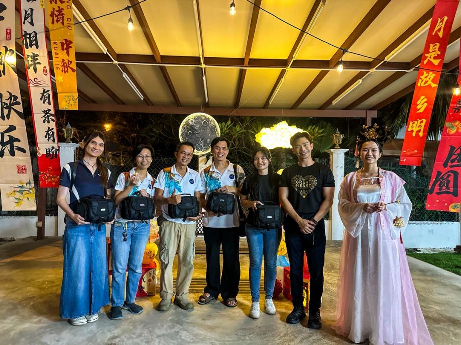 （大都会）耕心中秋观星月光会  300人亲睹月亮真面目