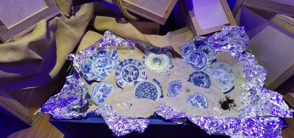 (大都会)艺术家陈厚玏重塑 400年沉船残瓷转化为雕塑艺术品/3图