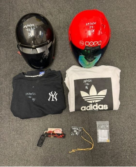 （已签发）柔：依城警区警方24小时   捕2男破抢劫案