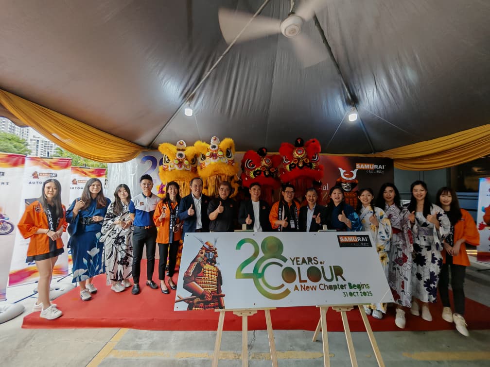 SAMURAI 2K Aerosol办公楼新张   推出首款汽车专业喷涂