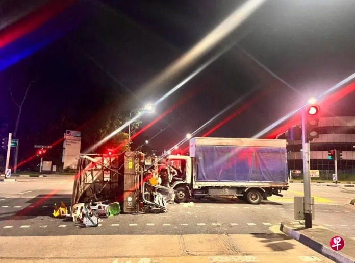 (已签发)柔:狮城二三事:一次闯红灯 21人受伤入院