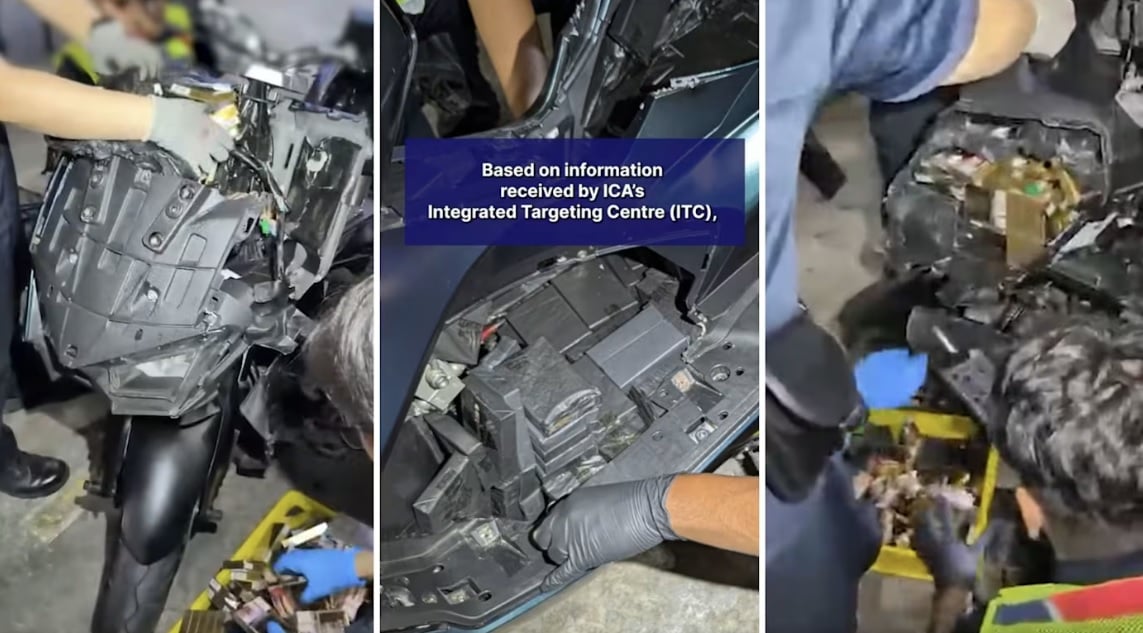 (已签发)柔:狮城二三事:狮城移民局起获400多包漏税烟 32岁大马骑士被捕