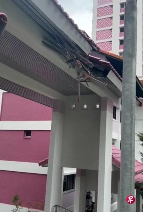 (已签发)柔:狮城二三事:罗里司机忘收吊臂撞坏屋顶 罚款3000新元吊牌6个月