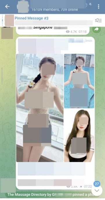 (已签发)柔:狮城二三事:艳女狂打“前列腺保健”服务广告 妇女报警揭网上色情群组