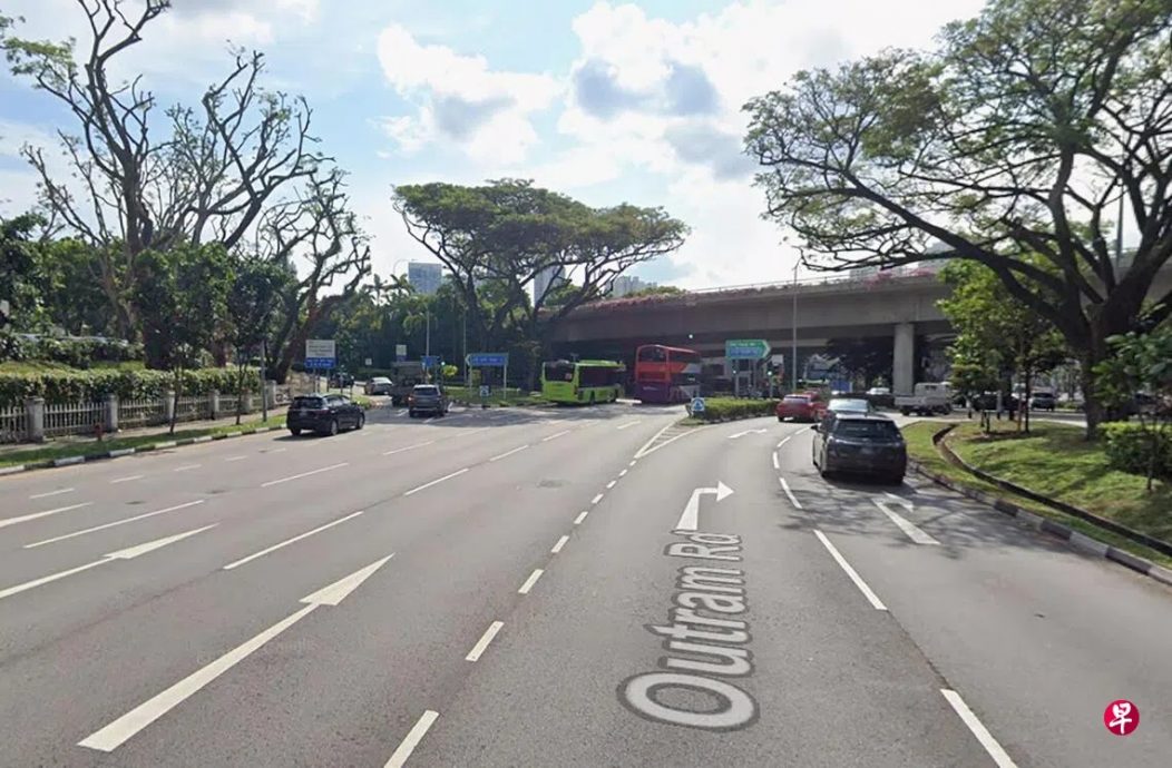 （已签发）柔：狮城二三事：违例骑车过马路 阿伯被撞毙