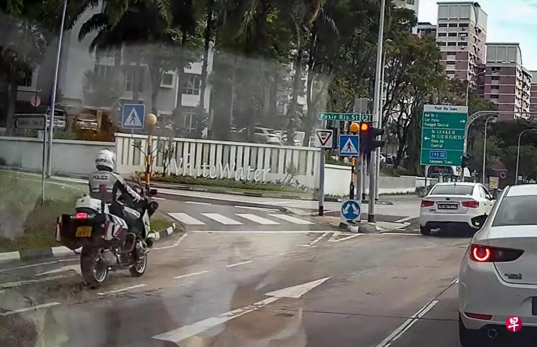 (已签发)柔:狮城二三事:通缉犯冒用假车牌开车 交警追40公里逮捕