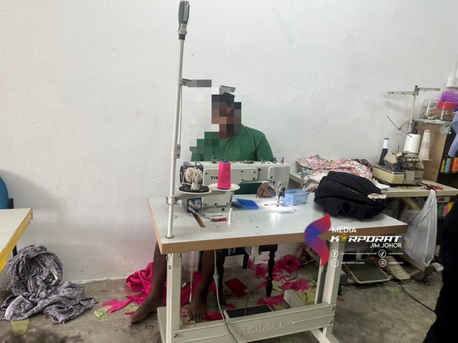 (已签发)柔:突袭裁缝五金店   柔移民局扣3本地人60外劳