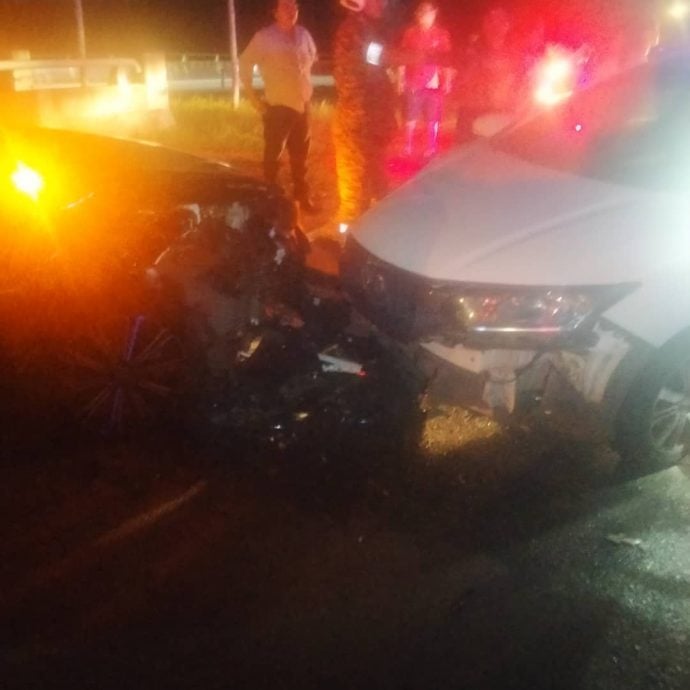 (已签发)柔:误入反方向车道   2车相撞酿1死3伤