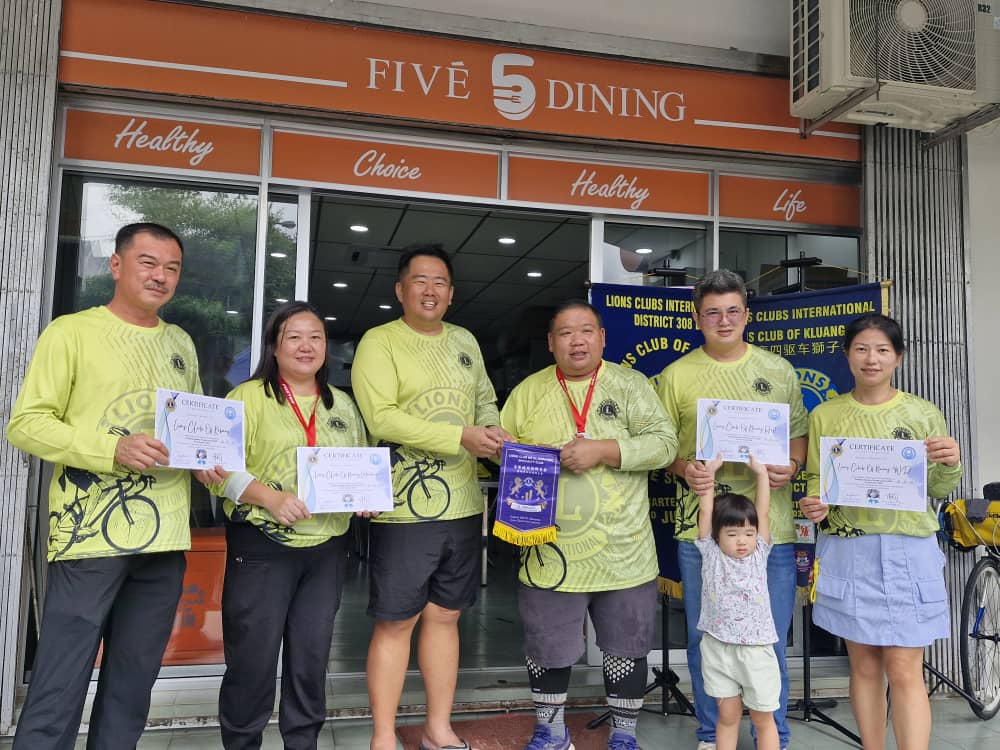 预防糖尿病探险脚车队抵銮   狮子会提高民众对糖尿病的认识