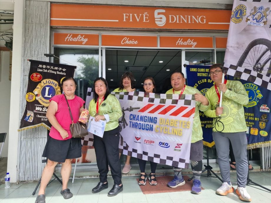 预防糖尿病探险脚车队抵銮   狮子会提高民众对糖尿病的认识