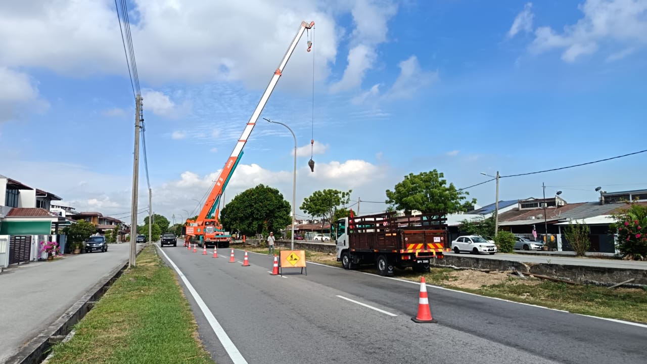 (早报可头)大都会/梁德志争取3项防洪工程,四住宅排水系统展开全面研究