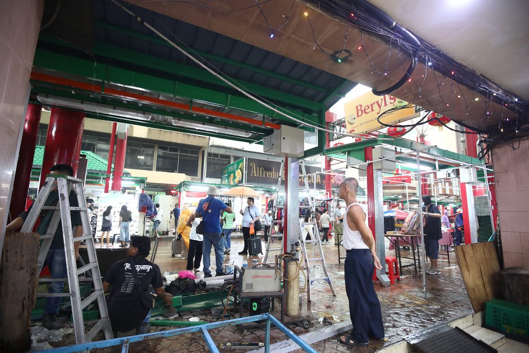 （早报可头）大都会／洪细弟巡视茨厂街档口／7图