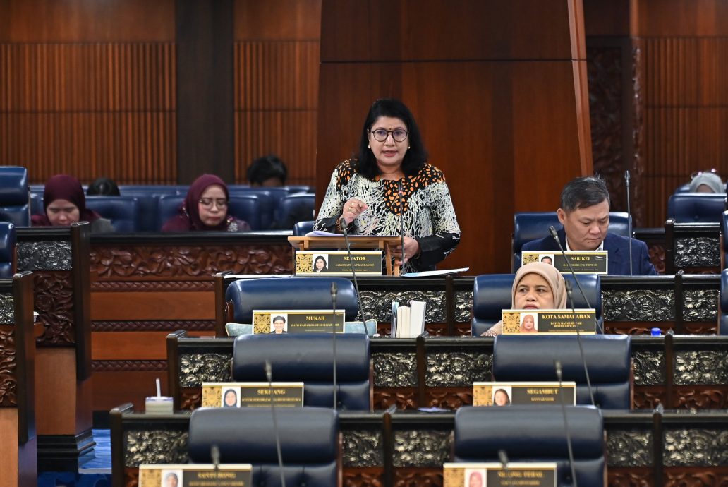 (未上网)国会/ 莎拉斯瓦蒂:“不只政府,反对党言论也引发仇恨” 议员须守护团结