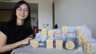 可自用或当礼物送出   母乳皂 用“爱”呵护肌肤