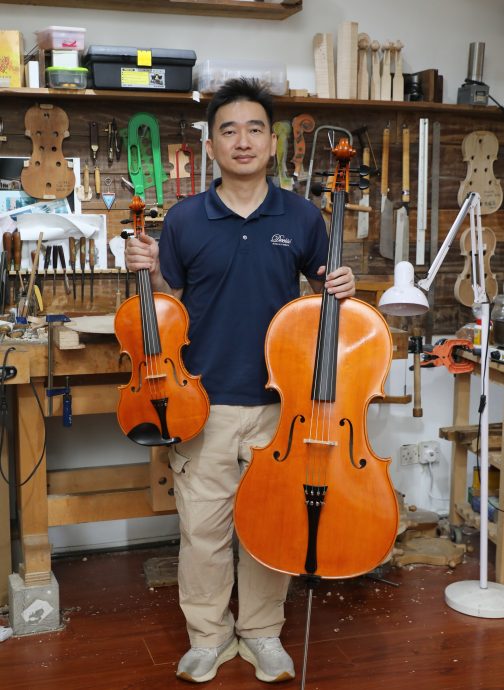 (预编8/10见报)大都会/特职世界/10月8日见报/琴匠与提琴的灵魂契约 大马顶尖制琴大师陈振盛托付终身传承薪火