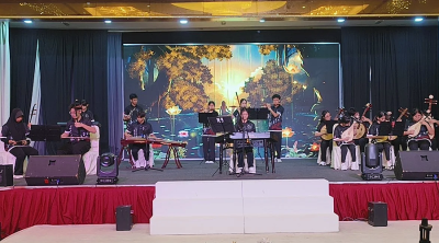 Malay girl’s erhu performance steals the show at Miri school graduation ceremony
