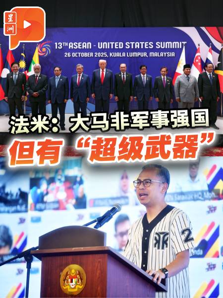 法米：大马非军事强国 但有“超级武器”