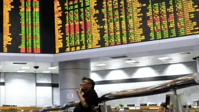 马股半天升5.31点 科技股一度涨2.28%