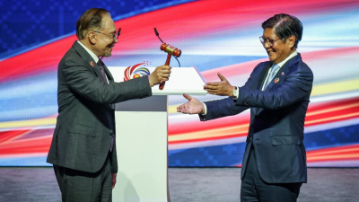 带领东盟应对国际局势   小马可斯:安华表现出色