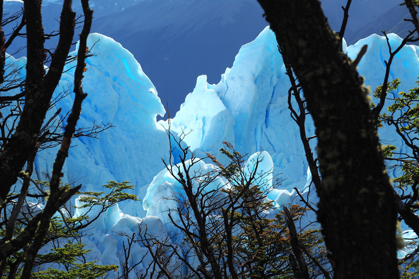 Kim Teoh／莫雷诺冰川令人着迷的蓝色