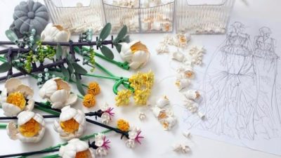 Lego+MODA设计师服装／积木时装，需要特别“组装”