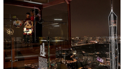 Highest Mid-Autumn lantern parade at Menara KL