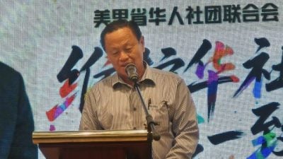 严学忠：壮大华总．捍卫华人权益