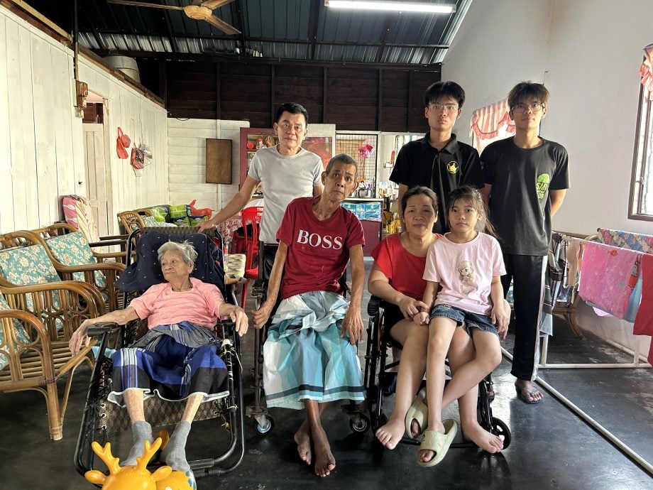 pk霹/版四或五头:星洲基金/彭月英盼能站起来 再筹款减家庭负担