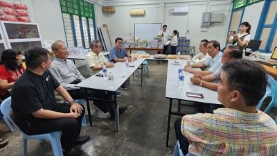 侨南建兴东山士来68课室升级 . 教育部拨款装数字化设备