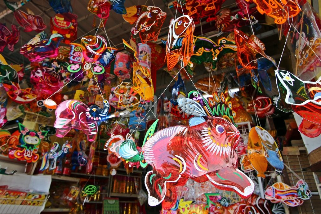 星角摄pp/中秋灯笼高高挂