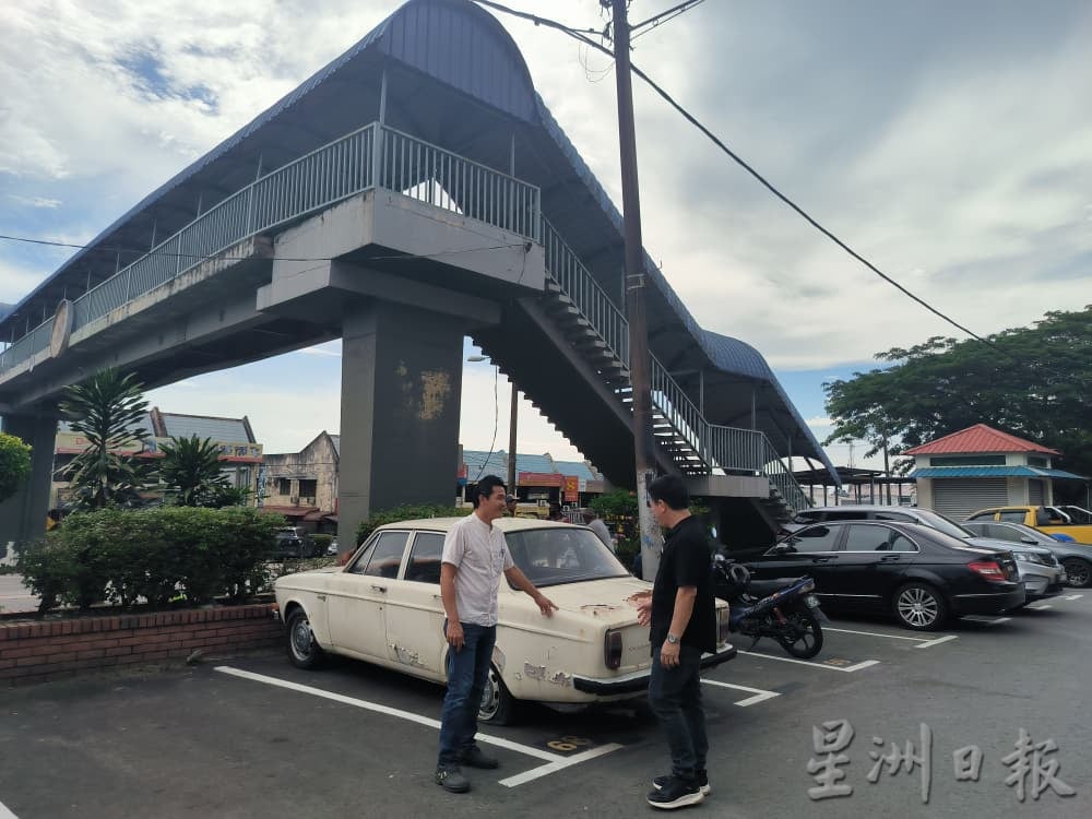 **已签发**柔：沙威行人桥3日午夜起关闭  市会展开修复工程