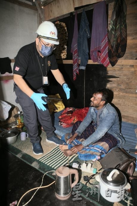 人力局突检金马仑9地 劳工住宿安全卫生令人忧