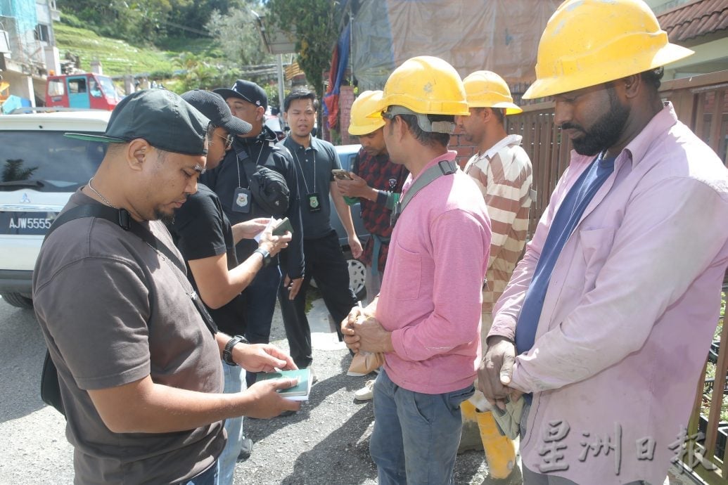 人力局突检金马仑9地 劳工住宿安全卫生令人忧