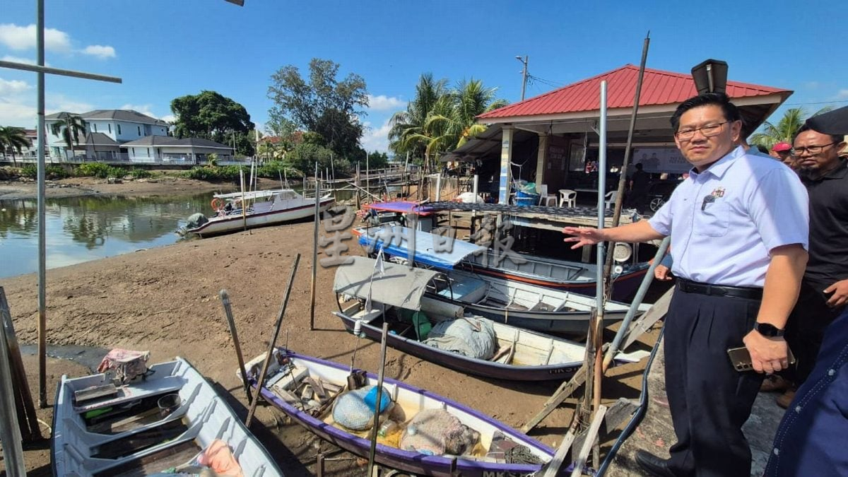 大吉里望渔夫码头设施不足