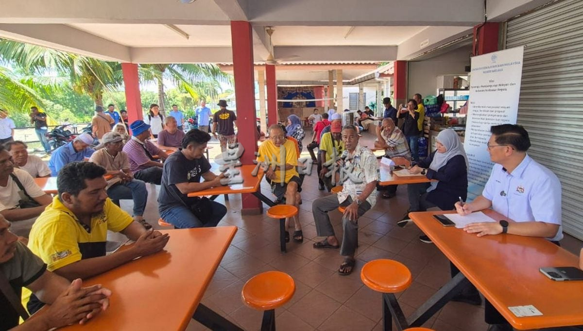 大吉里望渔夫码头设施不足