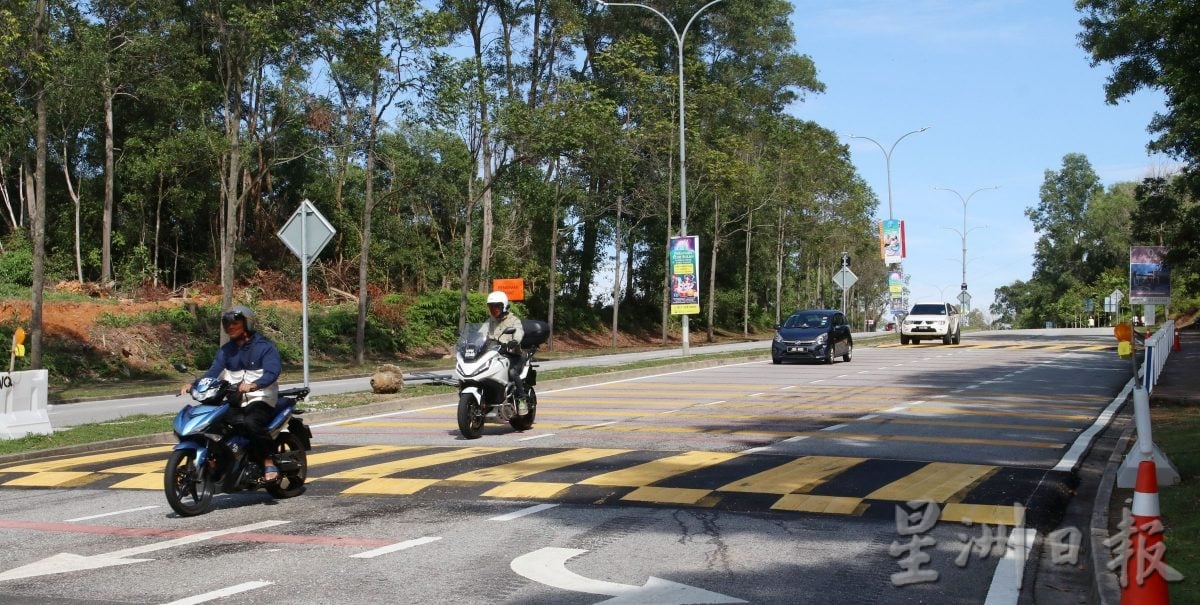 (供花城)NS芙蓉/芙蓉绿峰岭花园第二期路口交通圈竣工,即日正式通车